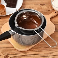 304不銹鋼巧克力融化碗 隔水加熱黃油芝士融化鍋廚房烘焙工具