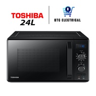 TOSHIBA 24L MICROWAVE OVEN WITH GRILL FUNCTION MW2-AG24PF (BK)