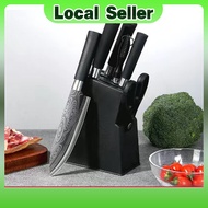 【SG stock】 7pcs set Stainless steel knives / Chef's knife / Fruit knife / Slicing knife/Bone Cutting