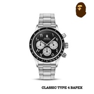 【🇯🇵免自取點運費】日版 原裝正品  A BATHING APE CLASSIC TYPE 4 BAPEX BLACK 手錶 BAPE