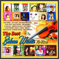 MP3 Audio Cassette 180 Pop Songs Nostalgic Mixed Memories BiduanAlbum Wanita 70 - 80s