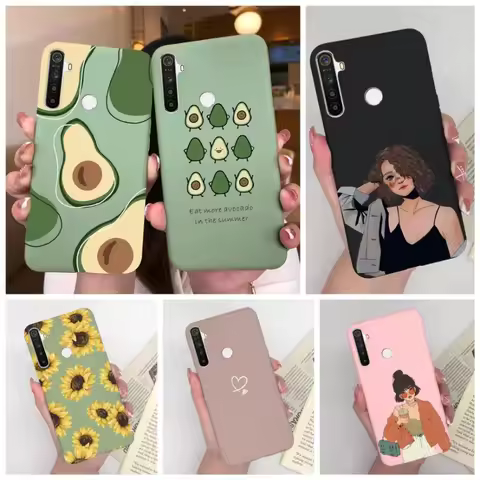 For Oppo Realme 5 Pro Oppo Realme 5 5i 5s c3 6i Realme5 5 Pro Realme6i Phone Cases Cute Soft Matte B