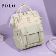 Beg galas POLO untuk Wanita Beg Tangan Berkapasiti Besar Baru Serbaguna Beg Komputer Riba 15.6 Inci 