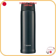[Direct From Japan]ZOJIRUSHI Water Bottle Stainless Steel Mug Bottle, Direct Drinking, Lightweight, Keep Cool 480ml, Black SM-NA48-BA