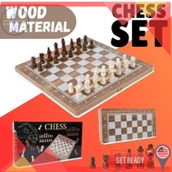 Wooden Chess Set International Chess Game Board Folding Chess Board Premium Board Games