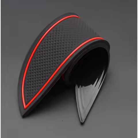 10PC Anti-Slip Renault Clio 4 Interior Car Styling Accessories - Gate Slot Cup Mat Door Groove Non-S