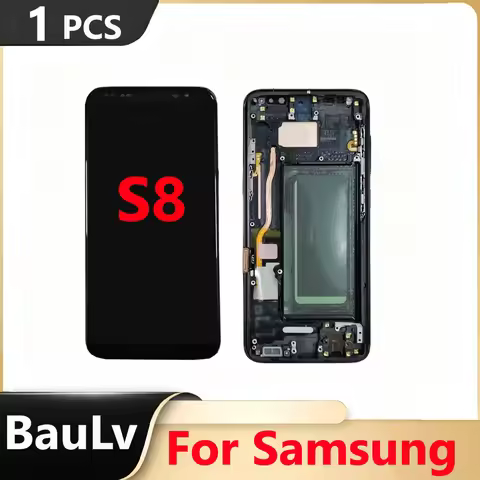 AMOLED / OLED / TFT LCD For Samsung Galaxy S8 G950 G950F G950FD G9500 G950U Display Touch Screen Ass