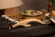 【新品】鹿角料理夾-山毛櫸木