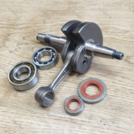 MS260 Crankshaft with Ball Bearing and Oil Seals Kit For Stihl MS260 MS240 024 026 Chainsaw Replacem