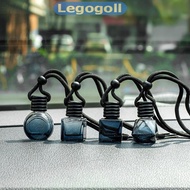 Legogoll 1Psc ck Cap Dyed Square Cap Empty Bottle Car Diffuser Fragrance Air Freshener Scent Perfume