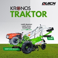 Traktor Mesin Quick Kronos Rotary / traktor Kubota RD 110