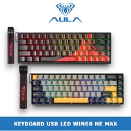 AULA WIN68 HE MAX Hotswap Mini Wired Mechanical Keyboard (USB) - Wing Chun Magnetic Switch