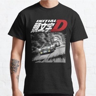 Initial D - Mountain Drift Racing Tandem AE86 vs EVO 5 Classic T-Shirt