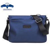 new Simple Men's Commuter Backpack Waterproof Oxford Cloth Large-capacity Business Travel Messenger 
