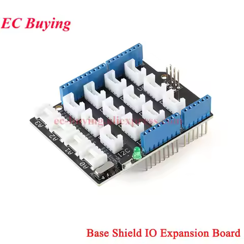 Grove Base Shield V2.0 for Arduino IO Expansion Board UNO R3/R4 Sensor IO Development Demo Module II