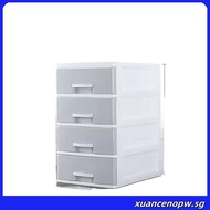 TOYOGO A4 Plastic Drawer Organizer | 4-Tier Stationery Storage Cabinet (542-4)
