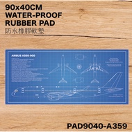 RBF A350-900 DESK PAD 90x40CM Table Mat PAD9040-A359