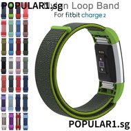 POPULAR Watch Band Buckle Replacement Magic Tape Wristbands for Fitbit Charge 2