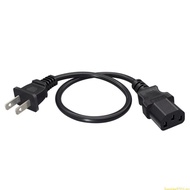 SUN Short Nema1 15P to IEC320 C13 Power Cord 40Cm Strong PVC Coating for Electronic