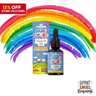 [Crazy Sale] Natures Aid Mini Drops 400IU Vitamin D 50mL | Vegan / Sugar Free / From Newborn to 5Y K