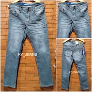 Men's grey jeans, grey trousers, street jeans