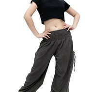 女裝, 棉褲, 鬆緊褲腳, 女褲, 長褲, 鬆緊腰