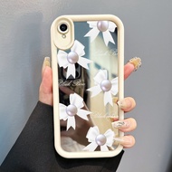 Casing hp VIVO Y91C Y90 Y1s Case HP Casing pattern Group pearl Cartoon Mirror Case Cesing Silicone S