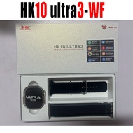 2025 Original HK10 Ultra 3-WF AMOLED 1GB ROM NFC Smart Watch WiFi ChatGPT Album Local Music TWS Blue