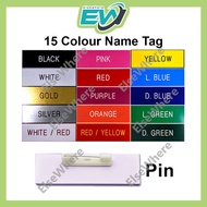 Name Tag Rumi Pin pengawas Rumi Colour