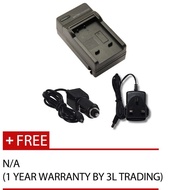 (COMPATIBLE) EN-EL24 Battery Charger for Nikon One J5 (2-In-1 Home / Car Charger)