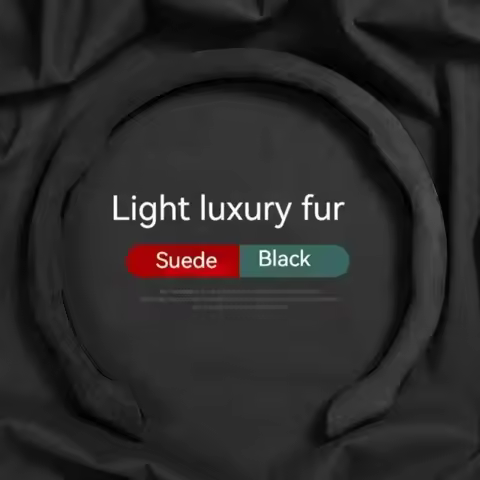 Car Accessories Non-slip Car Steering Wheel Cover Breathable For Citroen C4 CACTUS C5 C4L DS4 DS5L 1