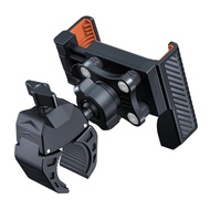 Motorcycle Phone Holder with Vibration Dampener Anti-Shake [Not Block Camera＆1s Lock] 360° Rotatable