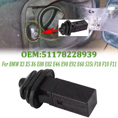 51178228939 1PC New Car Fuel Gas Door Buffer Stop Injector Latch Lock for BMW X3 X5 X6 E88 E82 E46 E