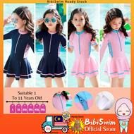 Kid Swimsuit Girl Swimwear Swimming Suit Baju Renang Kanak Kanak Perempuan Baju Berenang Budak Perempuan Baju Mandi