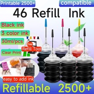 Compatible for HP 46 ink HP46XL ink Cartridge ink  HP 2020hc 2025HC 2520 2529 HC 2025  4729 printer 