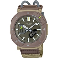CASIO Mens PRO TREK PRJ-B001B-5JF [PRO TREK Hiker Line (Earth Color) Theme Model] Round Watch Tough 