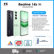 realme 14X 5G -18GB(10+8)RAM + 128GB ROM l Dimensity 6300 5G l 120Hz Eye Comfort Display🎁realme Mala