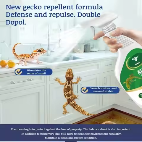 Home Gecko Buster Removal Spray Home Indoor Ecticide Gecko Repellent Spray Strong Gecko Spray Longte