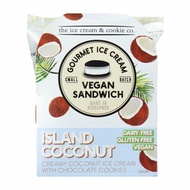 The Ice Cream &amp; Cookie Co. Vegan Coconut Ice Cream Sandwich (Vegan Dairy-Free and Gluten-Free)