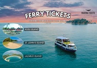 Singapore Open Deck Ferry Ticket to St John's, Lazarus & Kusu Island