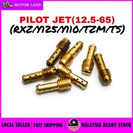 YAMAHA RXZ TS TS125 Y125 Y125Z 125Z 125ZR TZM Y110 SS110 PILOT JET PILOTJET PJ FOR CARBURETOR (12.5 