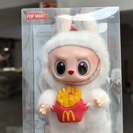 Three generations of Coke labubu series plush vinyl face doll doll