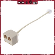 STA Quality RJ11 Male Female Telephone Splitter Connector Adapter Plug Max Machine Wire Cat3 6P4C Se