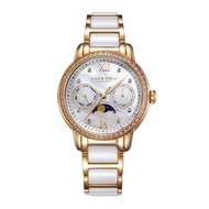 (MADE IN SINGAPORE) Aries Gold L 58010L G-MP Chronograph Quartz White Stainless Steel Women watch
