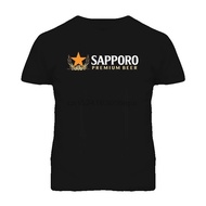 Sapporo Beer Premium Japanese Beer Lager Alcohol Drinking Party Fun T Shirt