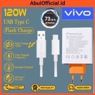 VIVO Charger IQOO Flash Charge Up To 120w MAX Fast Charging Type C X100 X200 V23 V21 V25 Pro V27 X90