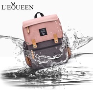 ☺Lequeen Brand Diaper Bag Large Capacity USB Mummy Bag Travel Backpack Designer Nursing Bag for ☸-