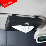 High quality Universal Car Sun Visor Tissue Box Holder PU Leather Tissue Box Cover Case Accessories 