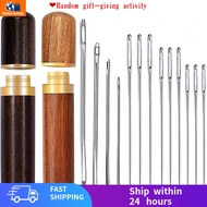 [Free Shipping] 12 Pieces Household Sewing Needle Storage Bottle Needle Storage Tube Exquisite Retro