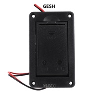 GESH ​Guitar Battery Holder​, Battery Compartment​ ​Black 9V Battery Box​, Great accessory 9V Batter